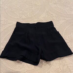 Richard Tyler Vintage Classic Georgette Silk Shorts, Front & Back Pockets.